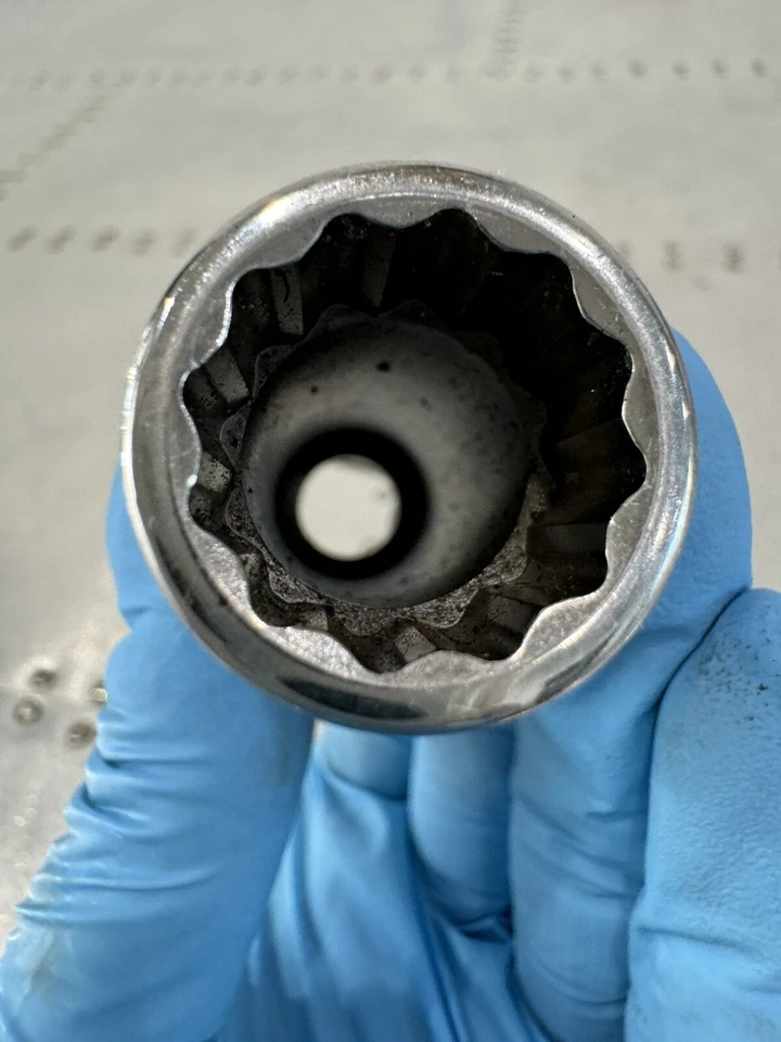 Snap-On S201 SAE, 5/8", 1/2" drive, 12-pt, Deep, Flank Drive, Socket - Image 2 of 4