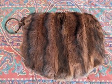Mink Fur Muff Hand Warmer