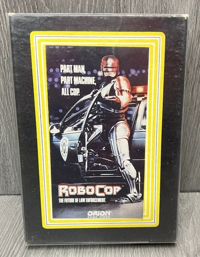 RoboCop BETAMAX Tape - Erol's Video Club - Missing Interior Foam