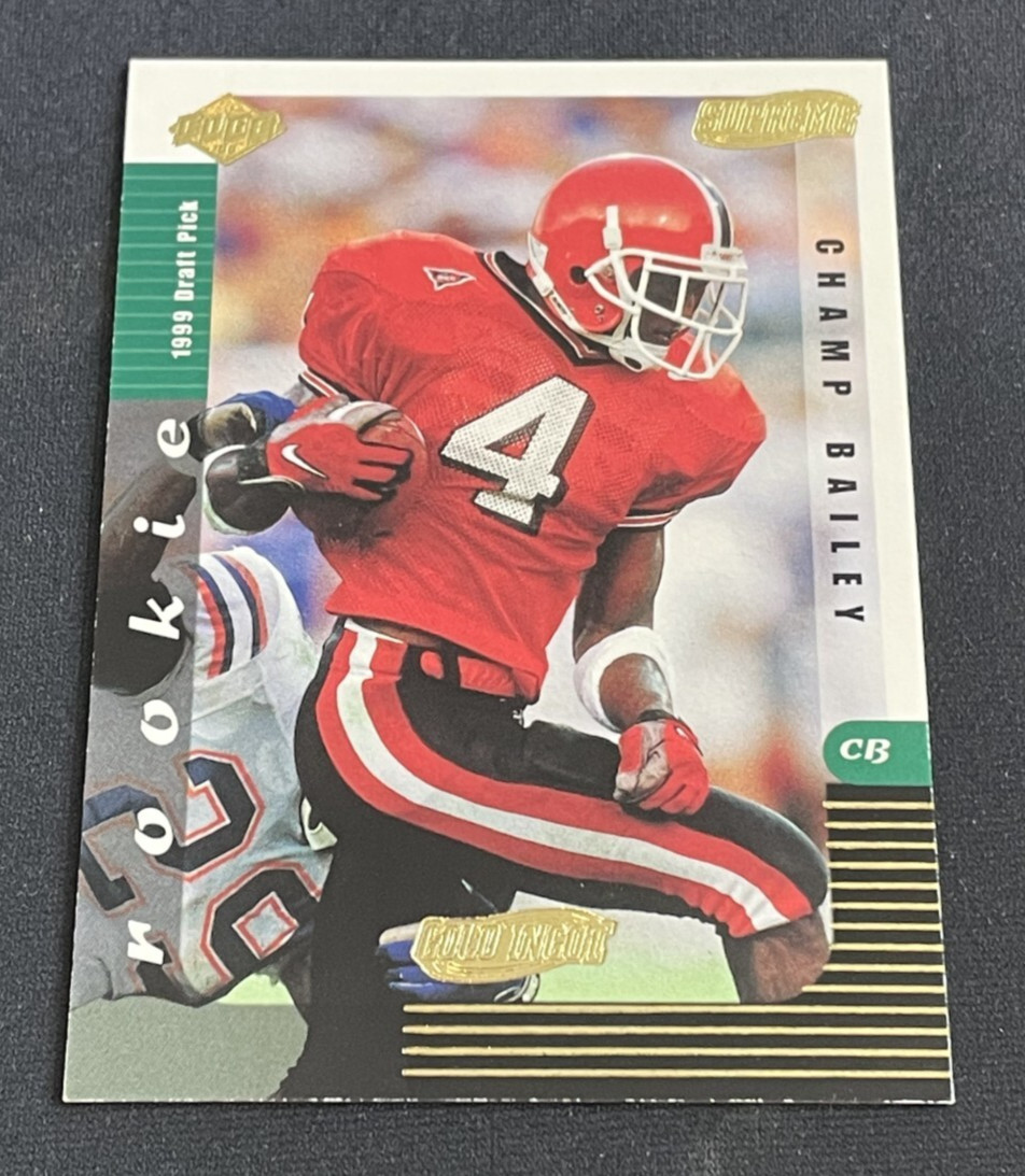 Champ Bailey Collector's Edge Supreme #132 Gold Ingot