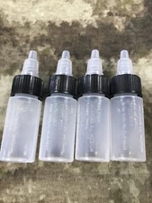  LSA CLP 1/2 OZ   Weapon Oil Bottles Used With Military Cleaning Kits 4 each USA
