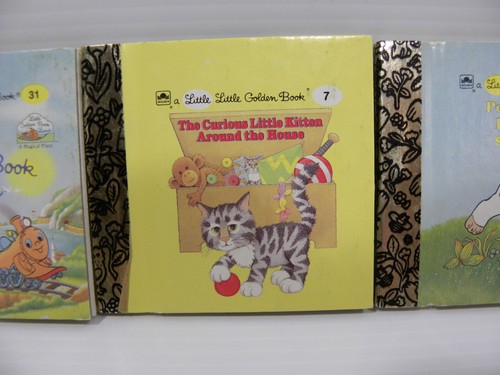 Lot Of 5 "A Little Golden Book" Mini Books Dated 1983, 1986, 3/1989 - Picture 4 of 7