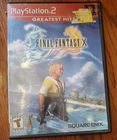 Final Fantasy X (Sony PlayStation 2, 2001) PS2  NO  Manual  used