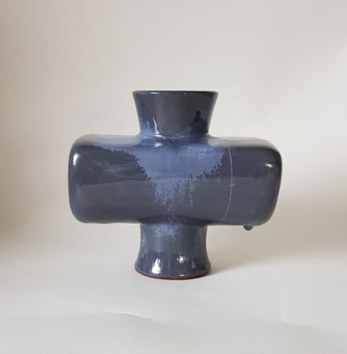 Rare vase céramique vintage OTTO 243-1 fatlava fat lava années 60 70 wgp - Photo 1/10