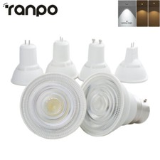 Dimmable LED COB Spotlight Bulbs 7W GU10 MR16 GU5.3 E27 B22 AC 220V White Lamp