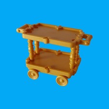 Playmobil - Wózek na herbatę Wózek do serwowania Wózek boczny - złoty
