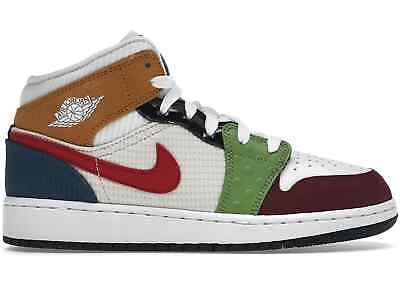 AIR JORDAN 1 MID SE (GS) MULTICOLOR BIG KIDS DR6957 100 | eBay AIR JORDAN 1 MID SE (GS) MULTICOLOR BIG KIDS DR6957 100 | eBay