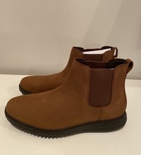 NEW Cole Haan Grand Plus Chelsea Boots Mens Size 10.5 M Brown Lumber/Java C38789