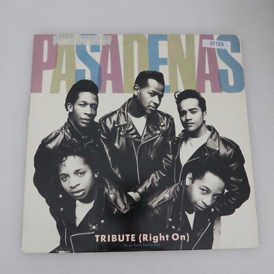 The Pasadenas Tribute Right On PROMO SINGLE Vinyl Record Album