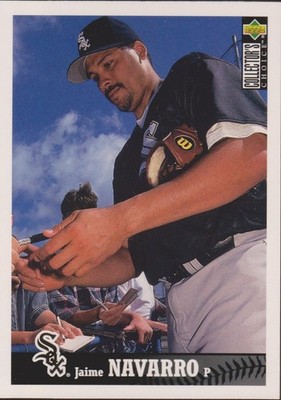 1997 Collector s Choice #294 Jaime Navarro Chicago White Sox Baseball Card