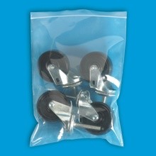 4 x 6" - 8 Mil Clear Reclosable Poly Bags-Case of 1000