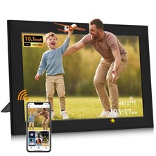 WiFi Digital Picture Frame 10.1 Inch Smart Photo Frame with1280  800 HD IPS ...