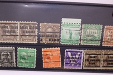 Nebraska Precancel Lot 12 Grand Island Clay Center Pender Saint Columbans 1-15c