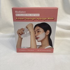 BIODANCE Bio-Collagen Mask Hydrating Overnight. 24 Pack. Exp 2028. OPEN BOX