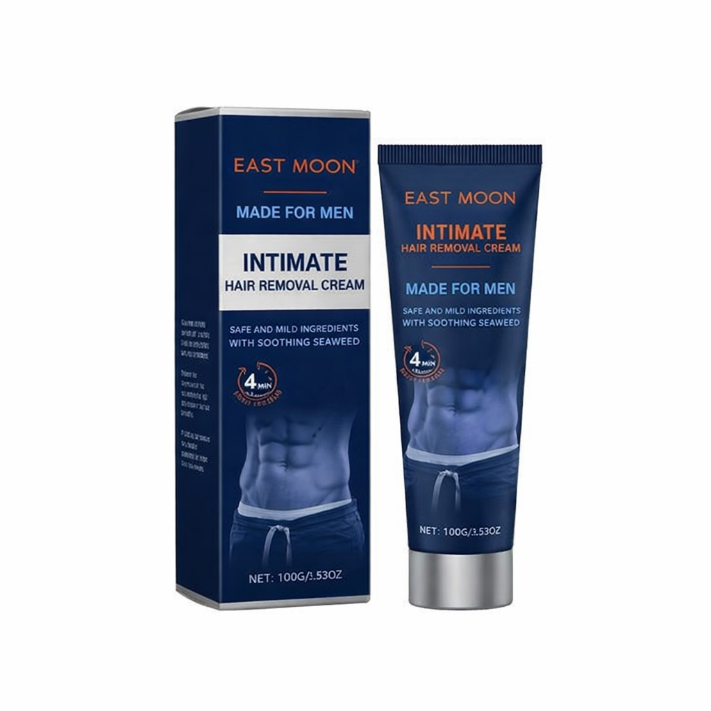 No Hair Crew - Intimate Hair Removal Cream Made For Men 100g