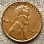 1938-D  Lincoln Wheat Cent - [XF EF] Extremely Fine - High Grade ~ B963