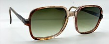 Vintage Brown Translucent Oval Sunglasses W/ NEW LENSES USA