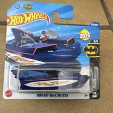 Hot Wheels DC Batman 5/5 &lsquo;1966 Bat Boat&rsquo; Short #232 Combined Post