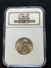 1952 Washington Quarter 25c NGC MS66