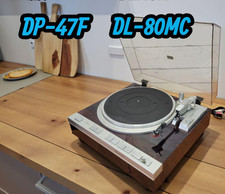 Denon DL-80MC Plattenspieler mit DP-47F Tonabnehmer selten Vintage...
