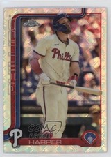 2025 Topps Chrome Logofractor Edition Bryce Harper #150 pe8