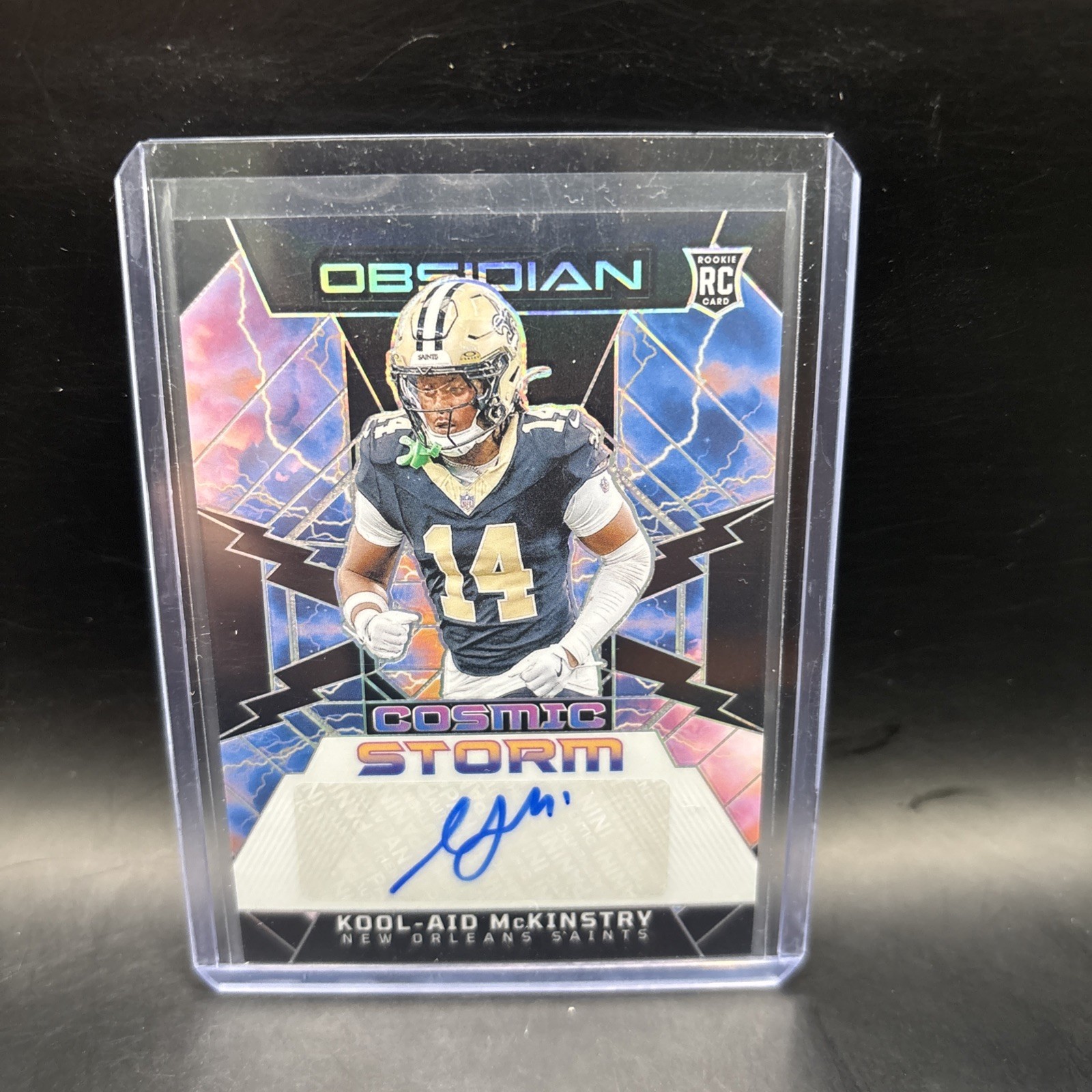 Kool-Aid McKinstry Panini Obsidian Cosmic Storm Signatures #CSSKMY Base