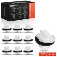 Frankberg 10X NYLON-CLIP Weiß KotflÜGel Passend FüR Nissan 200SX 240SX 300ZX Juk