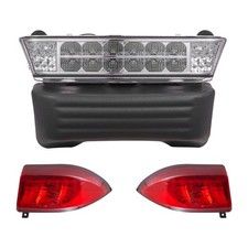 Advanced 12V LED Golf Cart Light Combo with Horn Brake Light Turn Signal Panel