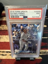 2018 Topps Update Series Gleyber Torres RC  #US200 PSA 9