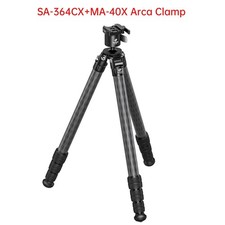 Leofoto SA-364CX MA-40X Arca Clamp Lever-Release Tripod with ballhead-Arca Clamp