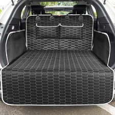 Kofferraumschutz Hund mit Seitenschutz - Ladekantenschutz, Hundedecke für Auto 