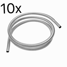 6mm FLEXIBLE GAS PILOT ASSEMBLY BURNER TUBE FLEXI SUPPLY PIPE 500mm (10 Pieces )