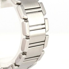 Authentic Cartier Tank Française SM W51008Q3 Stainless Steel Quartz #270-00... 5