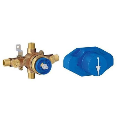 #ad GROHE 35015001 GrohSafe Universal Pressure Balance euro style trim 19989003 new $100.00