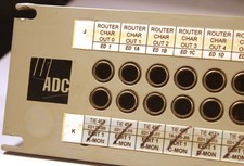 ADC Video Patch Bay 48-Point 24 SJ2000N Dual Analog/SD Jacks in 1-2224RS Frame