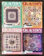 1995 Quilters Newsletter Magazine - Lot of 10
