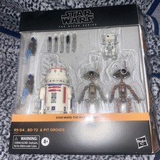 Star Wars  The Black Series - R5-D4  BD-72 and Pit Droids - Sealed