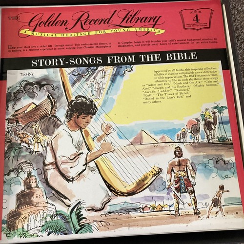 1959 Golden Record Library Young America COMPLETE 12 Vinyl Set w/ Booklet VTG - Picture 6 of 14
