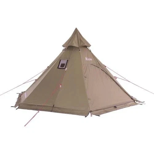 Luxe Outdoor Megahorn III Shelter Hot Tent Tipi 4-Person + Pole 3 Ridges UNUSED