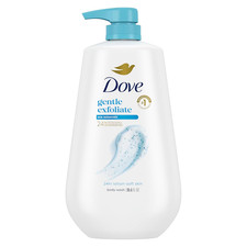 Body Wash with Pump Gentle Exfoliate with Sea Minerals for 24Hr Lotion-Soft Skin