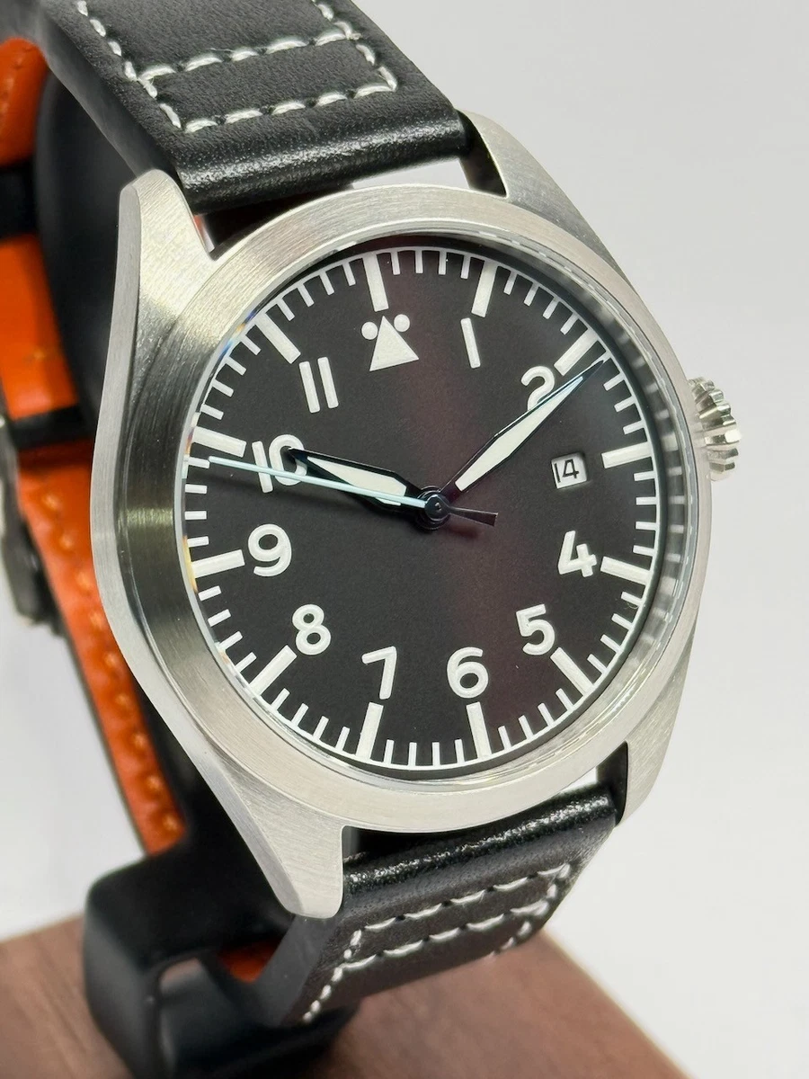 Orologio Automatico Diver 20 ATM per Uomo, Acciaio e Rubber