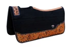 Horse 32"x30" Western Contoured Wool Felt Therapeutic Saddle Pad 39253