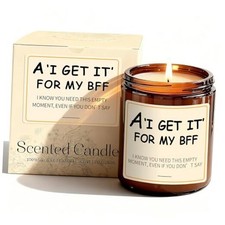 Lavender Candles Gifts for Women, Best Friend Birthday Gifts for Women - 7oz