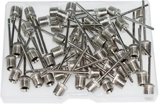 Ball Pump Nedles 40Pcs, Air Pump Nedles for Basketball, Inflation Sports Pin