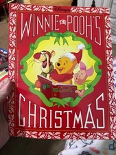 Disney's Winnie The Pooh's Christmas Book- 1991 Edition