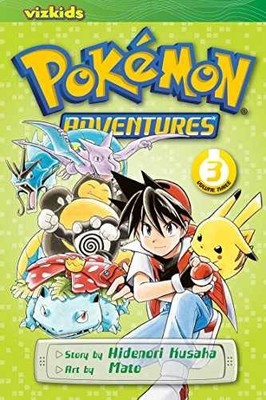 Pokémon Adventures, Vol. 3 (2nd - Paperback, by Hidenori Kusaka - Good x