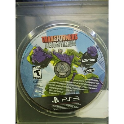 Transformers Devastation PS3 PlayStation 3 Complete CIB Tested