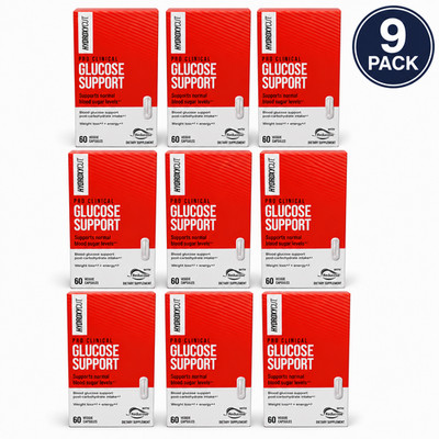 Hydroxycut Pro Clinical Glucose Support Reducose Blood Sugar 9 Pack Exp: 01/27