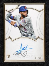 2018 Topps Definitive Collection Framed 17/30 Amed Rosario #DCFA-ARO Auto 2d9