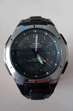 Casio WVA-620 Wave ceptor solar Funk Vintage Uhr Herren